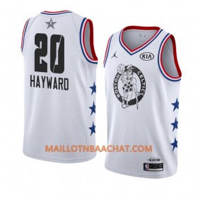 Maillot NBA Boston Celtics Gordon Hayward 20 2019 All-Star Jordan Brand Blanc Swingman - Homme